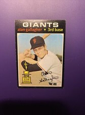 Alan Gallagher 1971 #224 Topps Baseball Card - Super Nice - Excellent +