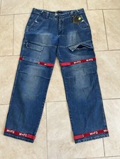 MARITH FRANCOIS GIRBAUD Cargo Jeans Pants 44 Y2K NWT