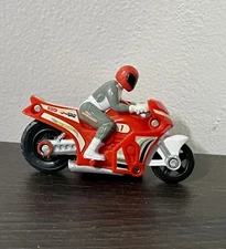 Hot Wheels Walsh Ignition Motorcycle Red Gray Figure Mini Toy Motor Bike