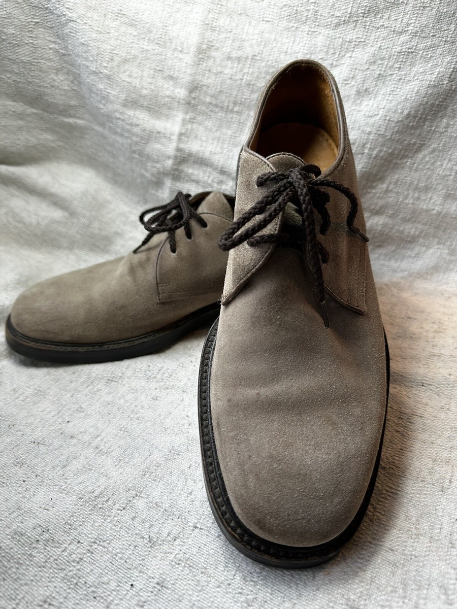 Vintage Cole Haan Mens Light Brown Suede Lace Up Shoes Sz  display picture 3