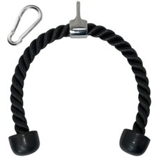 Lat Bicep Tricep Ropes Pull Down Rope Cable Attachment Handle Gym Multigym Home