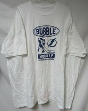 Tampa Bay Lightning Bubble Hockey Stanley Cup Playoffs Men's 5XL T-Shirt A1 4791