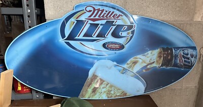 Miller Lite Beer SIGN tin Rare Maybe 2005 | eBay