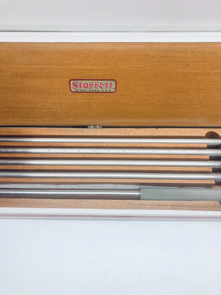 Starrett Inside Micrometer Tubular 121CZ  32-107" Range - .001" Machinist Tools - Image 3 of 4