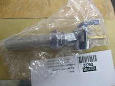 HARLEY 1975-2006 GAS TANK FUEL VALVE STRAIGHT Outlet, 1/4" fuel  FEMALE END