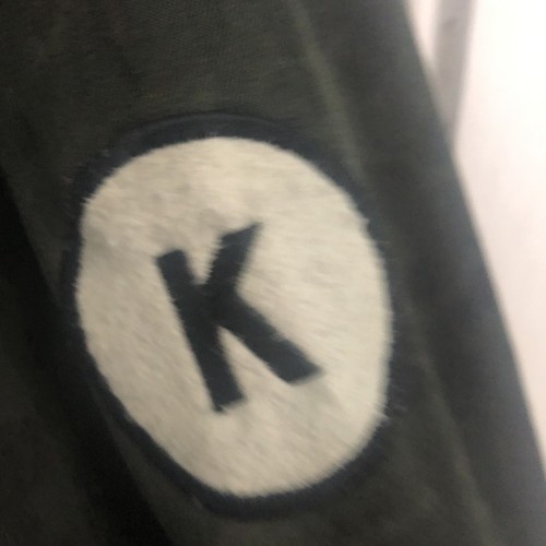 Kasabian Combat Military Shirt Serge Vinyl Rare Vintage Oasis Liam Noel Tour - Picture 2 of 13