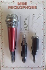 Sealed Vivitar Mini Microphone Connect to Smartphone Android or IOS or Karaoke