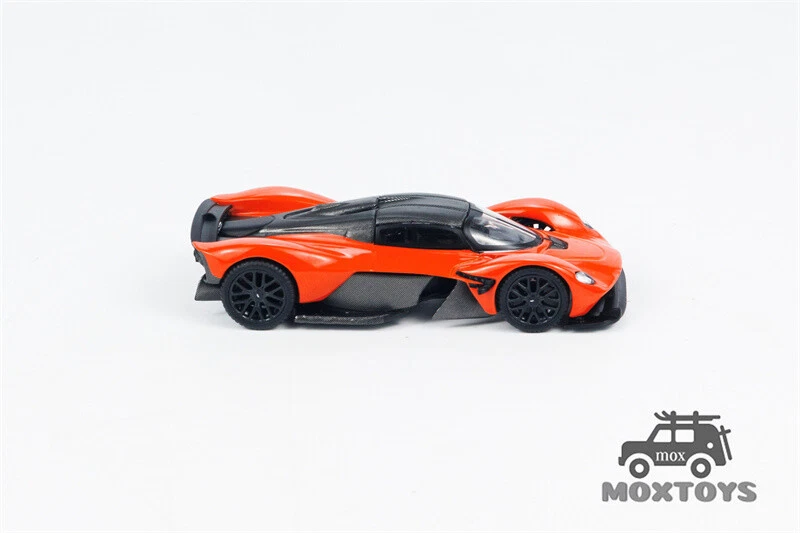 MINI GT 1:64 Valkyrie Maximum Orange Diecast Model Car - Image 2 of 4