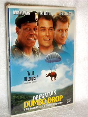 Operation Dumbo Drop (DVD, 2005) Danny Glover Ray Liotta Denis Leary DISNEY fun