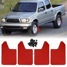 4Pcs Rally Wide Mud Flaps Front & Rear Splash Guards Mudguards For Toyota Tacoma