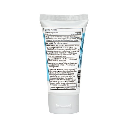 De La Cruz 5% Sulfur Ointment Acne Medication /SENSITIVE SKIN 2.6 OZ Exp 09/26 - Picture 2 of 10