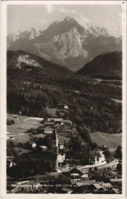 CPA AK Schellenberg gegen Hohen Goll GERMANY (1065396)