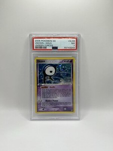 PSA 7 Unown A - Ex Unseen Forces Holo A/28