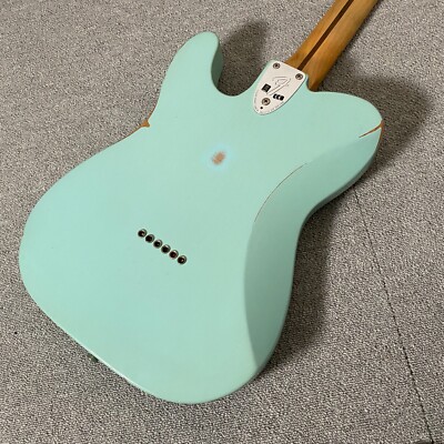 Fender Mexico Telecaster Deluxe Mint Green Relic Mods