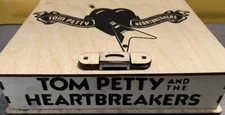 Hand Made Custom Tom Petty Themed Wooden Keepsake Laser Etched Box