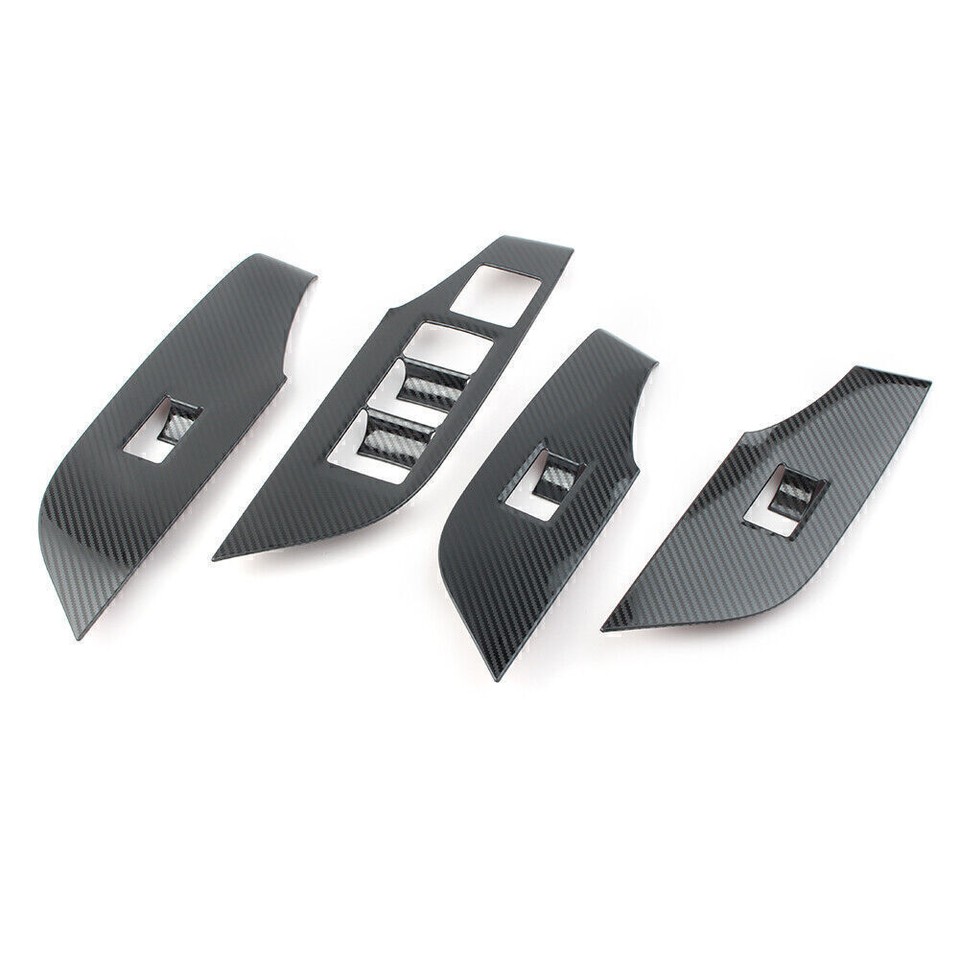 4X RHD Car Interior Window Lift Panel Switch Cover Trim For Toyota RAV4