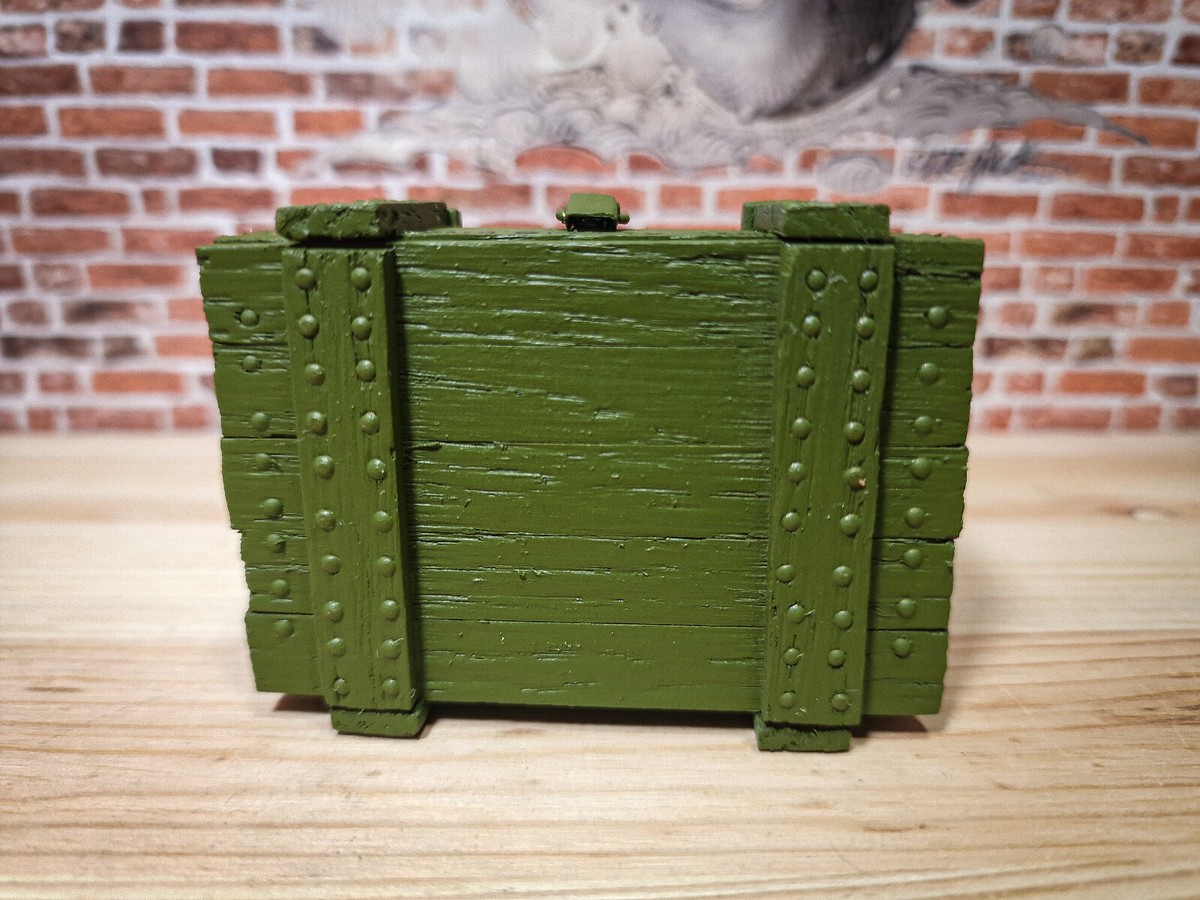 Boîte En Bois Pour Camion RC 1/10 – Compatible Axial SCX10, RC4WD, D90, D110, CC01, TRX-4 – Accessoire De Rangement