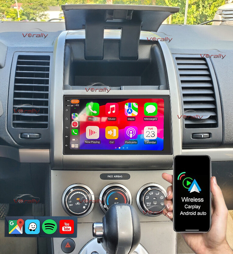 For 2007 2008-2012 Nissan Sentra Android 13 Navi CarPlay Car For 2007 2008-2012 Nissan Sentra Android 13 Navi CarPlay Car