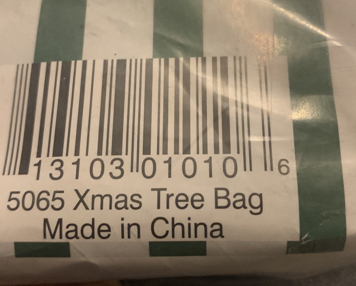 Elf Stor Premium Christmas Tree Storage Bag Container fits to 65” Tree Green VTG