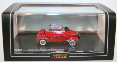 Vitesse 1/43 Scale 29054 - 1958 Messerschmitt Tiger TG500 - Red - Picture 1 of 3