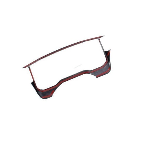 For Toyota Tundra 2022-2024 Carbon fiber Look Dashboard Panel Frame Cover Trim - Picture 7 of 14