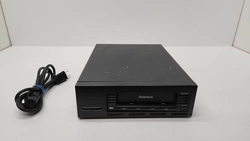 Quantum DLT-V4E BHBBX-EY Black External Ultra 160 SCSI Interface Tape Drive