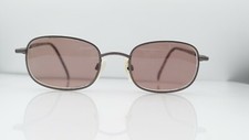 Vintage Hudson DG-87 Gray Metal Oval Sunglasses FRAMES ONLY