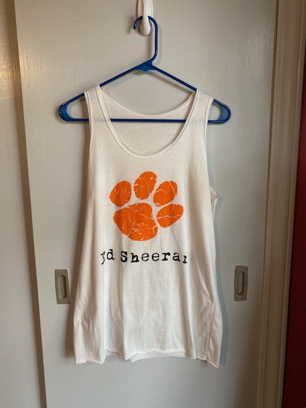 paw print tank top