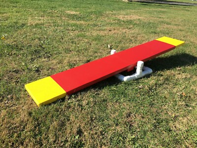 Dog Agility Equipment Mini Teeter Training With 6 ft. Board And Base!