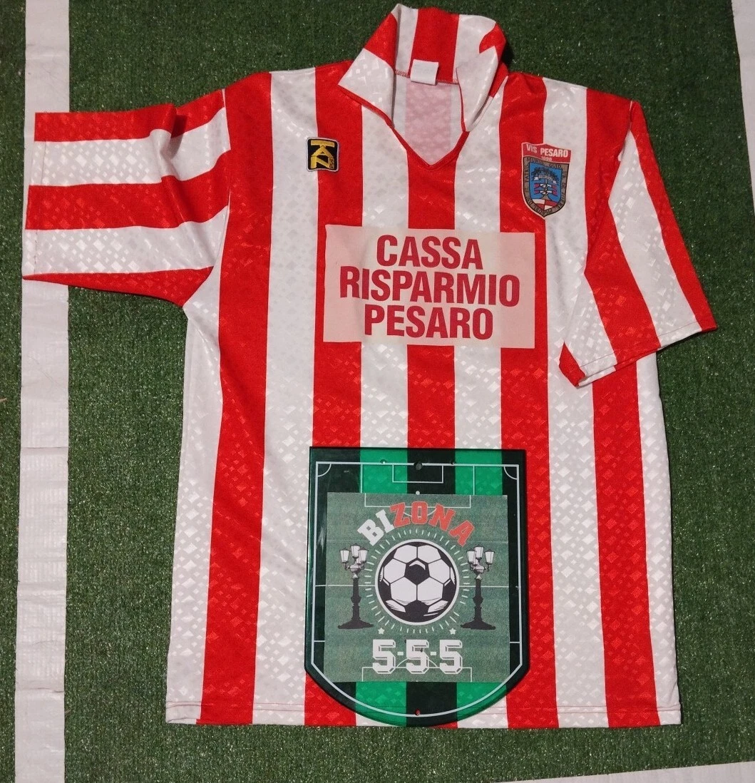 Maillot VIS PESARO Match Porté Vintage - Occasion, Condition Comme Sur Photos