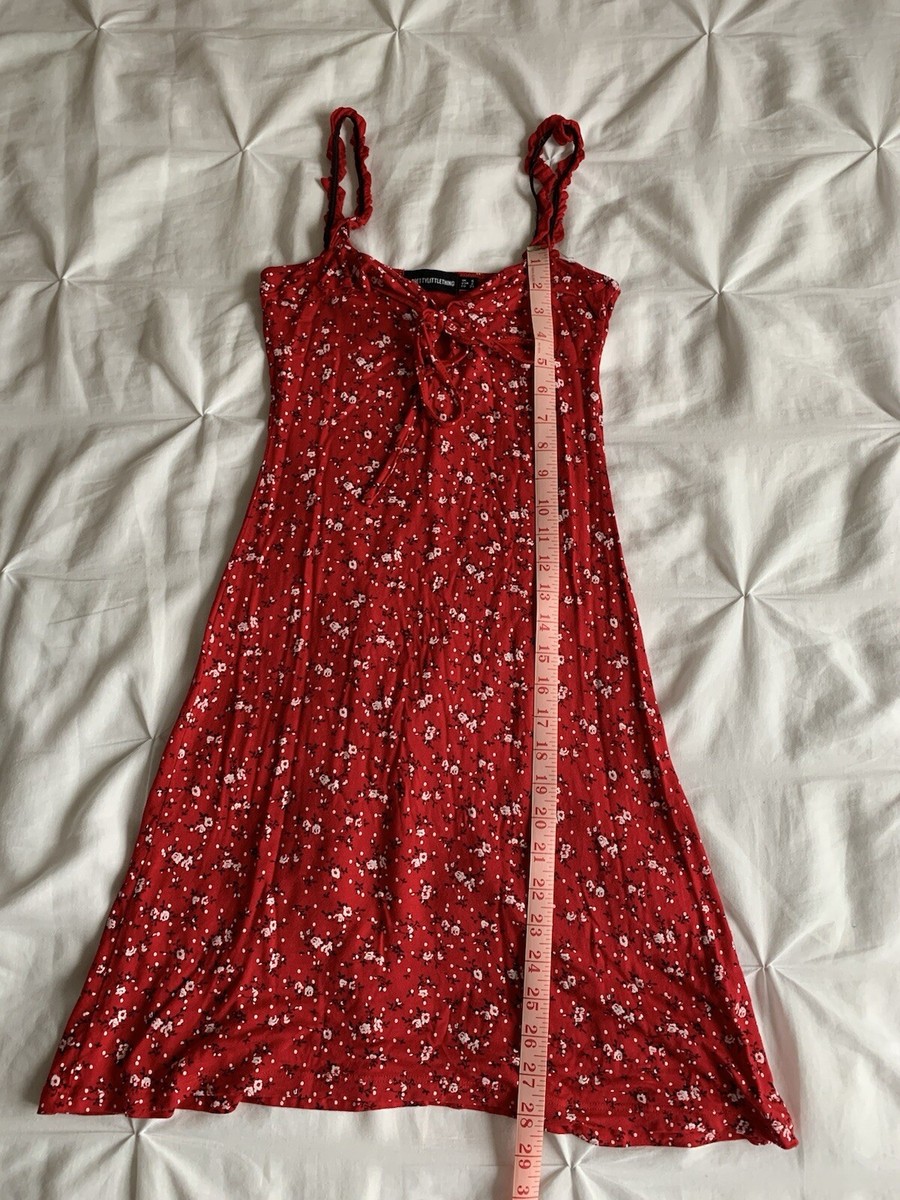 plt red floral dress Petal and Pup Women's Enala Maxi Dress