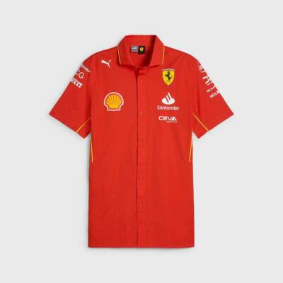 Agip Ferrari F1 ポロシャツ レッド Lサイズ Amazon.com : PUMA
