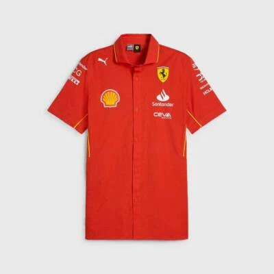 Scuderia Ferrari F1 Replica Team Shirt Red - Image 1 of 2