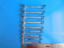 OCCASION, JEU DE 9 CLÉS COURTES OUTILS À ENFONCER, 5/16 À 3/4 POUCES 