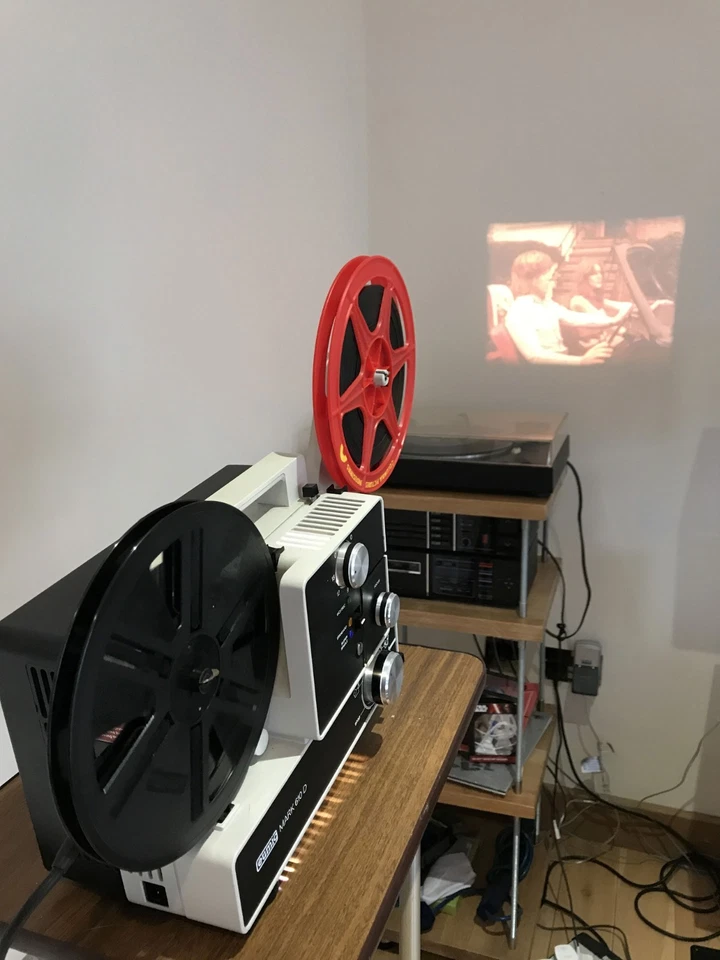 EUMIG 610D Super 8 Standard 8 Cine Movie Film Projector Fully Serviced - Image 4 of 4