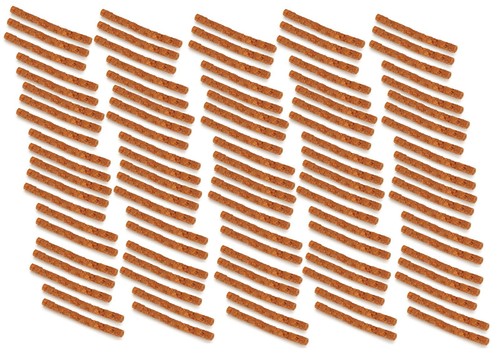 Dog Chew Sticks 5 Inch Yummy Peanut Butter Flavor Rawhide Treat Snack Bulk Packs - Picture 21 of 29