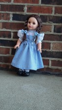 Ropa para muñeca de 18" traje inspirado en el Mago de Oz Dorothy se adapta a muñeca American Girl