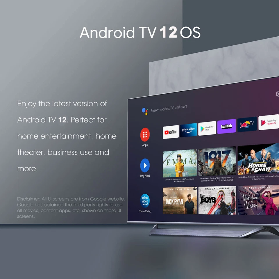 tv smart 4K TV Box Android 12 Amlogic - Image 2 of 4