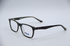 NEW FILA VFI573L 510VAN BLACK GREEN HAVANA AUTHENTIC FRAMES EYEGLASSES 51-16