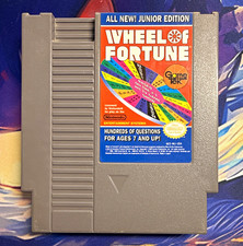 Wheel of Fortune Junior Edition 1989 Quiz Trivia Nintendo NES NTSC-U/C Game