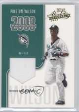 2003 Playoff Absolute Memorabilia Gold 21/25 Preston Wilson 0a1