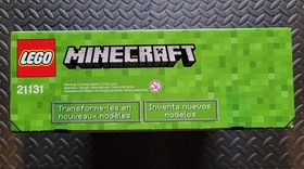 LEGO Minecraft 21131 The Ice Spikes New and Factory Sealed. (2017) 