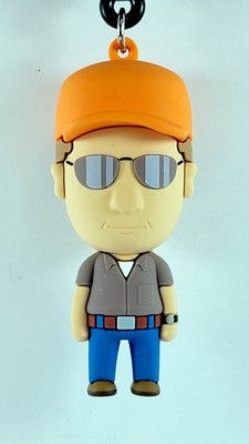 3D Foam Figural Monogram Blind Bag Clip 20th TV Animation Series 2 Dale Gribble