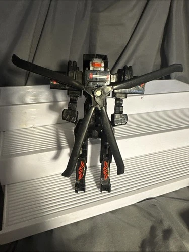 Super GoBots Warpath Apache Helicopter Transformer 1985 Bandai Tonka Vintage