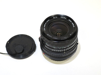 Sigma Mini-Wide II 2,8/28 mm MC Macro für Canon FD Bajonett, Made in Japan