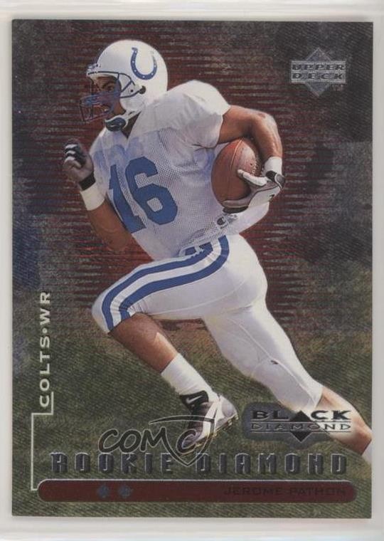 1998 Upper Deck Black Diamond Rookie Edition Double /2500 Jerome Pathon RC 0a4v