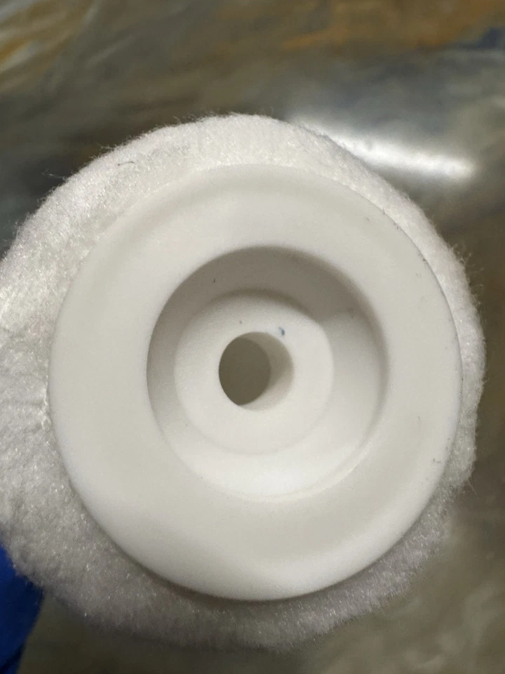 Rodillo tejido resistente a cobertizos de 18" - Siesta de 3/8" con tapas finales para recubrimiento epoxi paquete de 50 Foto 3 de 3