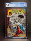 CGC 9.0 AMAZING SPIDER MAN 328 Marvel 1990 Todd McFarlane HULK Spidey Newsstand