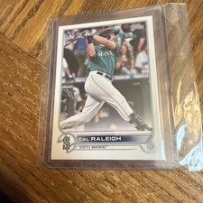 2022 Topps Series One - #277 Cal Raleigh Mariners Rookie (RC)