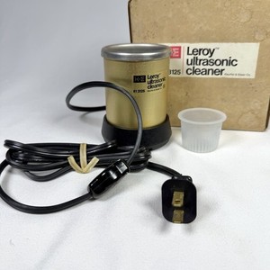 VTG Keuffel & Esser Leroy Ultrasonic Cleaner 61 3125 Drafting Tool Jewelry